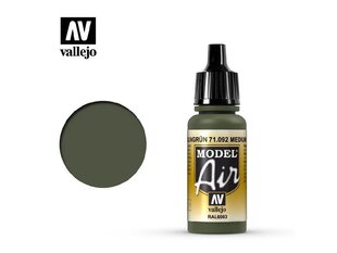 Akrila krāsa Medium Olive 17 ml. Model Air Vallejo 71092 cena un informācija | Modelēšanas un zīmēšanas piederumi | 220.lv