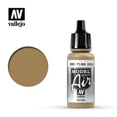 Акриловая краска Model Air Vallejo, Gold 71066,  17 мл цена и информация | Принадлежности для рисования, лепки | 220.lv