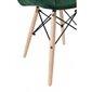 Samta krēsls K-MURET VELVET DSW, tumši zaļš cena un informācija | Virtuves un ēdamistabas krēsli | 220.lv