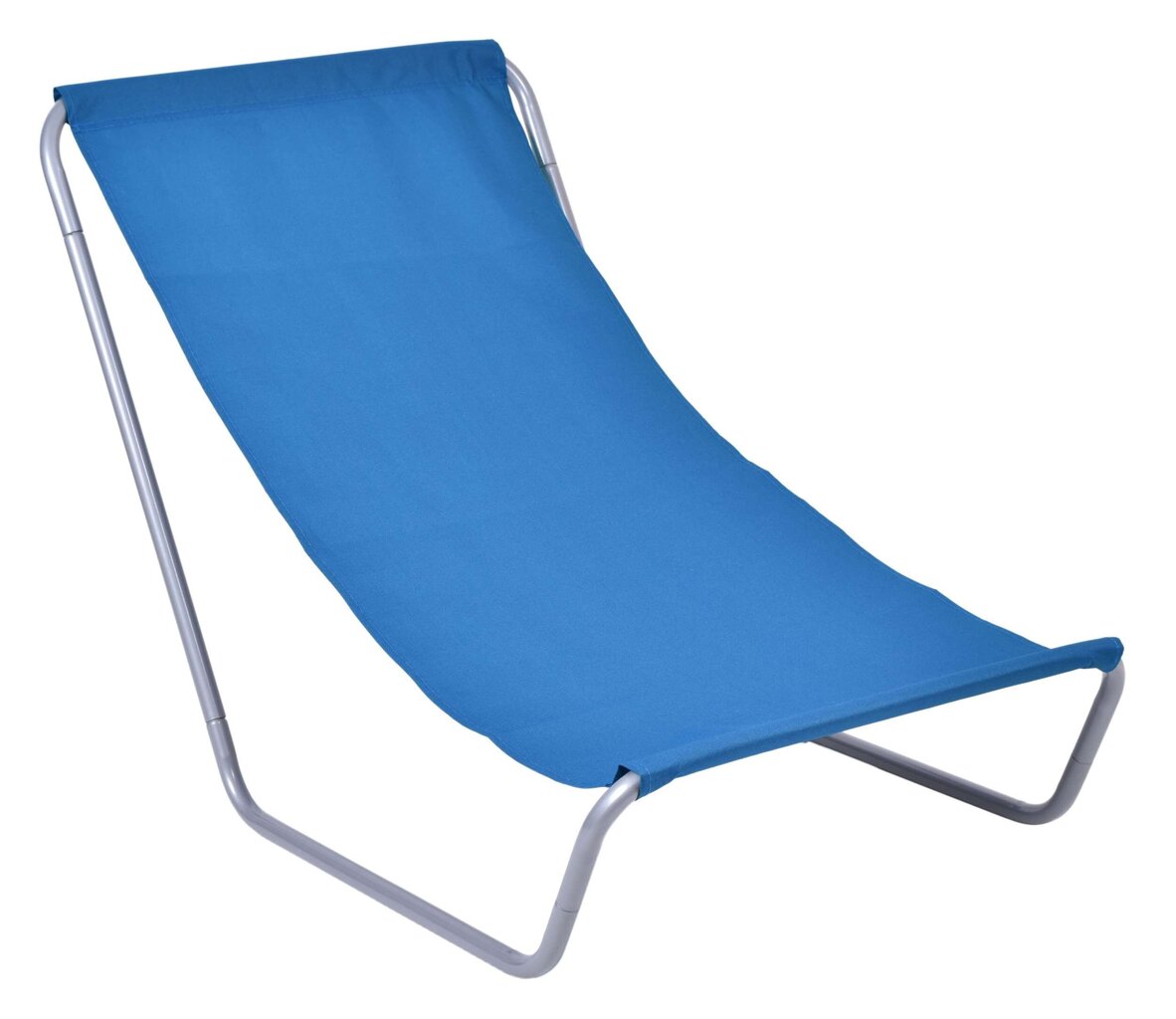 Saliekams tūristu pludmales krēsls Olek, tumši zils cena un informācija | Sauļošanās krēsli | 220.lv