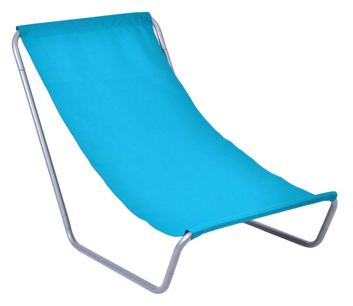Olek izvelkamais tūristu pludmales krēsls, zils cena un informācija | Sauļošanās krēsli | 220.lv