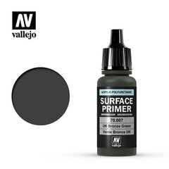 Грунтовка U.K. Bronze Green 17 мл  Surface Primer 70607 Vallejo цена и информация | Принадлежности для рисования, лепки | 220.lv