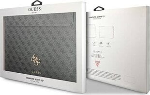 Компьютерный чехол Guess GUE1204GRY цена и информация | Рюкзаки, сумки, чехлы для компьютеров | 220.lv