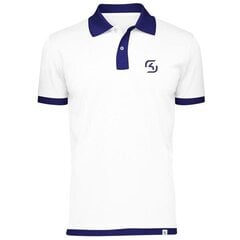 SK Gaming Polo, Balts M цена и информация | Атрибутика для игроков | 220.lv