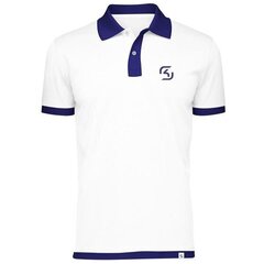 SK Gaming Polo, Balta XL цена и информация | Атрибутика для игроков | 220.lv