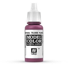 Krāsa Purple Matt 17 ml. 70959 Vallejo cena un informācija | Modelēšanas un zīmēšanas piederumi | 220.lv