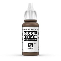 Krāsa Burnt Umber Matt 17 ml. 70941 Vallejo cena un informācija | Modelēšanas un zīmēšanas piederumi | 220.lv