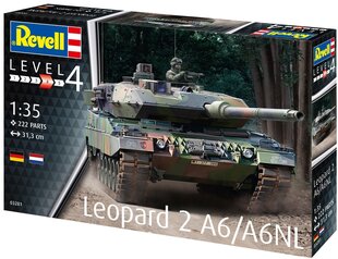 Конструктор Revell - Leopard 2A6/A6NL, 1/35, 03281 цена и информация | Конструкторы и кубики | 220.lv