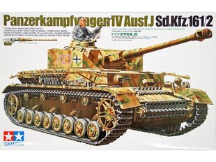 Конструктор Tamiya - Panzerkampfwagen IV Ausf. J Sd.Kfz. 161/2, 1/35, 35181 цена и информация | Конструкторы и кубики | 220.lv