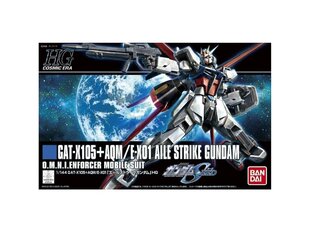 Bandai - HGCE GAT-X105 + AQM/E-X01 Aile Strike Gundam, 1/144, 58779 cena un informācija | Konstruktori | 220.lv