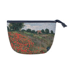 Kosmētikas soma Claude Monet - Magoņu lauks cena un informācija | Kosmētikas somas, spoguļi | 220.lv