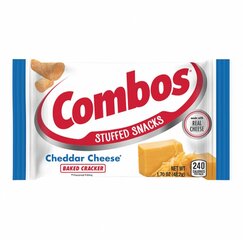 Uzkoda Combos Cheddar Cheese Cracker, 48 g cena un informācija | Uzkodas, čipsi | 220.lv