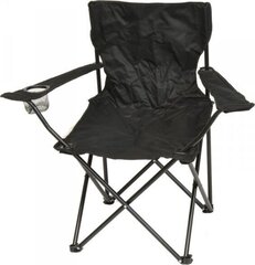 Saliekams tūrisma krēsls Saska Garden, melns cena un informācija | Tūrisma mēbeles | 220.lv