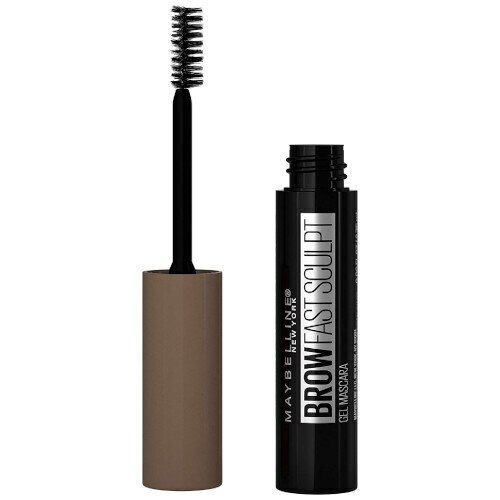 Skropstu tuša Maybelline Brow Fast Sculpt 06 Deep Brown cena un informācija | Uzacu krāsas, zīmuļi | 220.lv