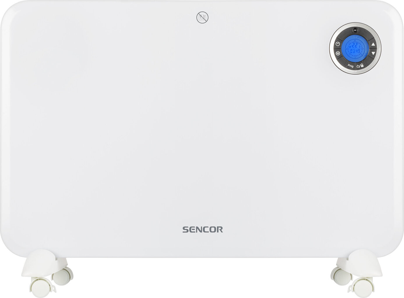Konvekcijas sildītājs Sencor SCF 3200WH IP24 Silent Heating цена и информация | Sildītāji | 220.lv
