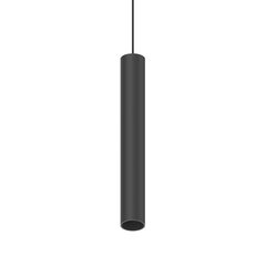 Magnētiskā lampa iebūvēta sliedē EGO EGO_PENDANT_TUBE_12W_3000K_BK цена и информация | Трековые светильники и шинопроводы | 220.lv