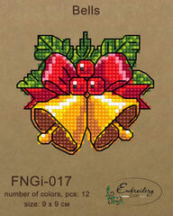 Izšūšanas komplekts Embroidery Craft FNNGI-017 cena un informācija | Izšūšanas piederumi | 220.lv