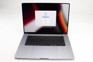 MacBook Pro 2021 Retina 16" - M1 Pro / 32GB / 1TB SSD / SWE / Space Gray (lietots, stāvoklis A) цена и информация | Ноутбуки | 220.lv