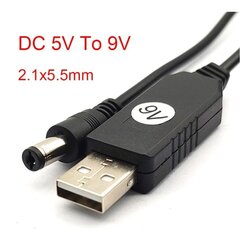 DC 5V/9V, USB кабель постоянного тока цена и информация | Кабели и провода | 220.lv