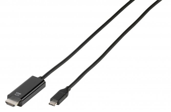 Kabelis Vivanco USB A - HDMI, 1.5 m cena un informācija | Kabeļi un vadi | 220.lv