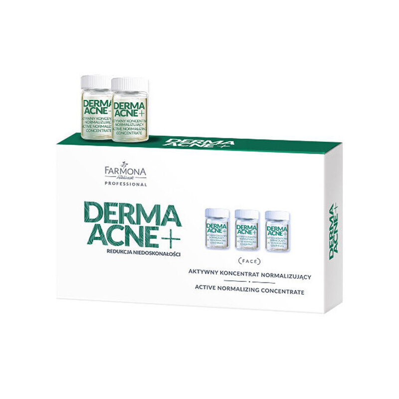 Koncentrāts Farmona Dermaacne+, 5X5 ml цена и информация | Serumi sejai, eļļas | 220.lv