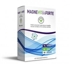 MAGNEVIT B6 FORTE N60 цена и информация | Витамины, пищевые добавки, препараты для хорошего самочувствия | 220.lv