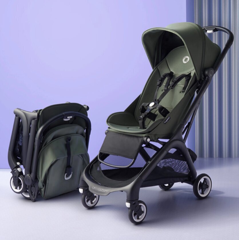 Bugaboo Butterfly sporta rati, Black/Stormy Blue-Stormy Blue цена и информация | Bērnu rati | 220.lv