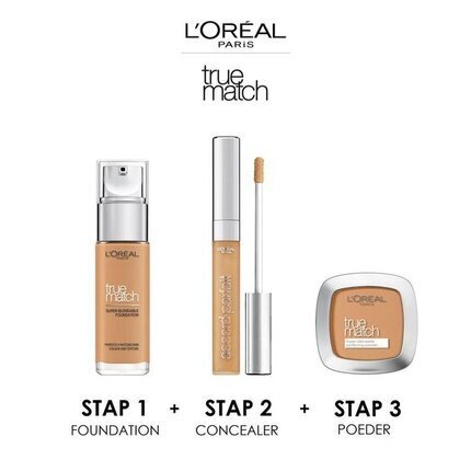 Grima pamats L’Oreal Paris True Match Super Blendable 30 ml 2D/2W Golden Almond cena un informācija | Grima bāzes, tonālie krēmi, pūderi | 220.lv