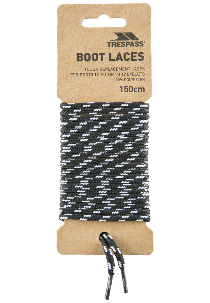 Šņores Trespass UUACMIN30062 - Boot Laces 150CM цена и информация | Līdzekļi apģērbu un apavu kopšanai | 220.lv