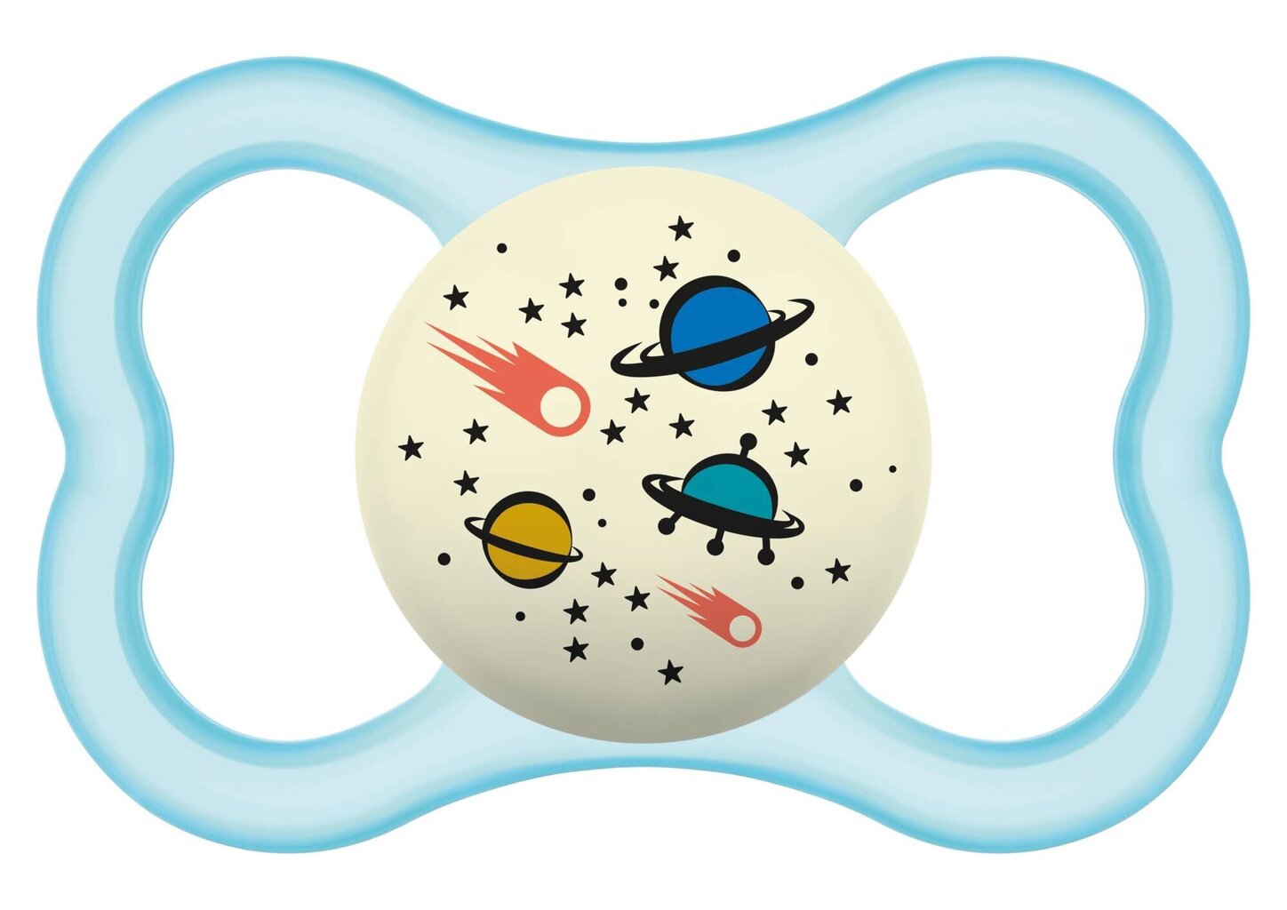 Nakts silikona knupītis MAM Supreme 6-16 mēn., Blue cena un informācija | Knupīši | 220.lv