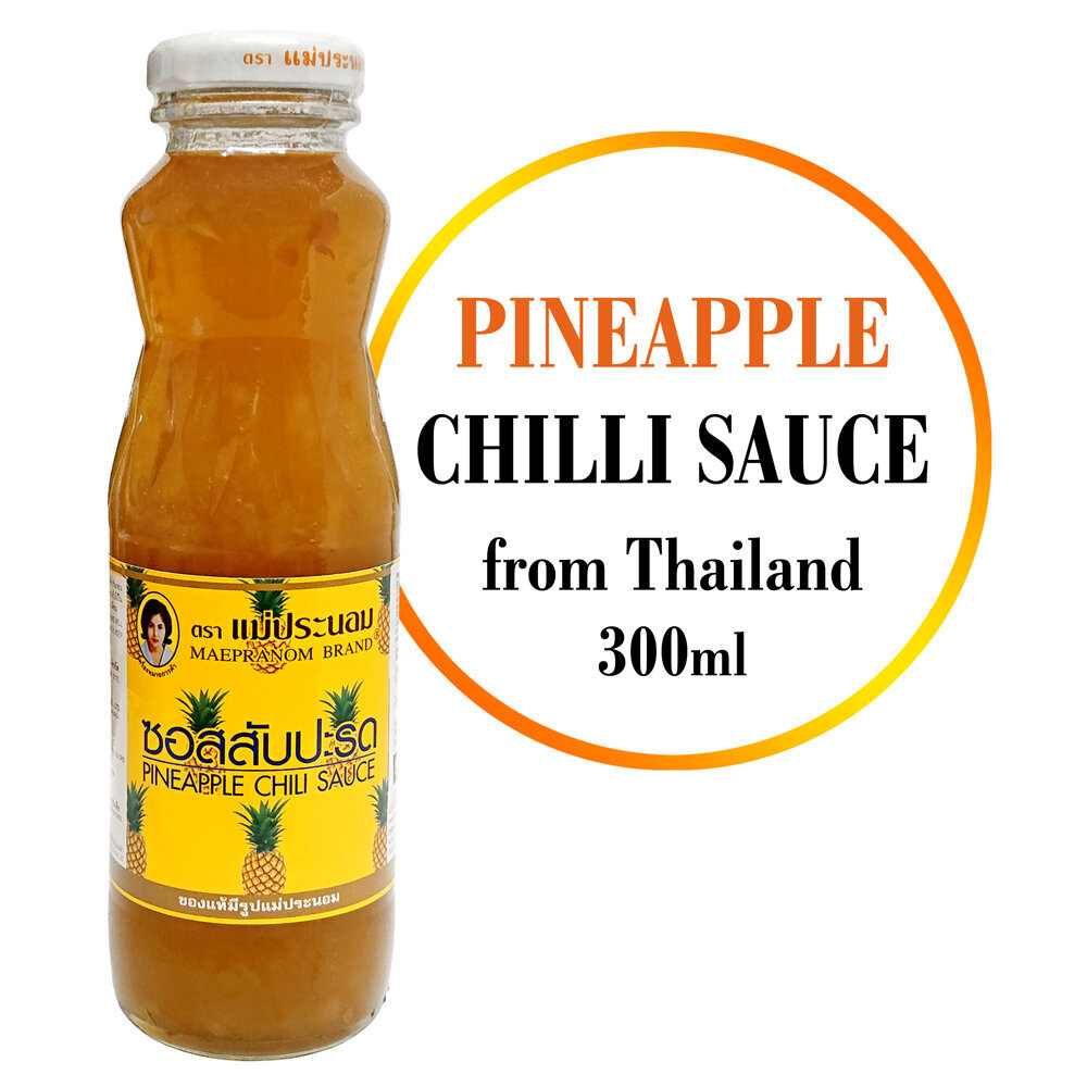 Ananāsu Čili mērce, Pineapple Chilli Sauce, Maepranom Brand, 300ml. cena un informācija | Mērces | 220.lv