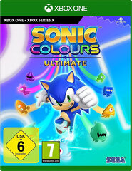 Xbox One / Series X Sonic Colours Ultimate цена и информация | Компьютерные игры | 220.lv