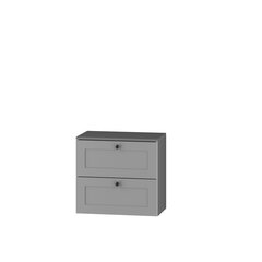 Нижний шкаф для ванной Senja 60S/2, серый цена и информация | Шкафчики для ванной | 220.lv
