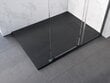 Dušas paliktnis Besco Vexo Black, 90x120,130,140,150,160,170,180 cm cena un informācija | Dušas paliktņi | 220.lv