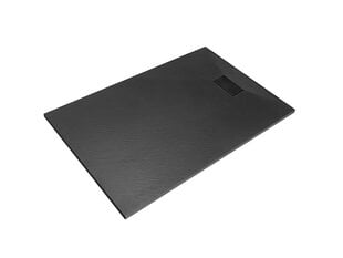 Душевой поддон Besco Vexo Black, 90x120,130,140,150,160,170,180 см цена и информация | Душевые поддоны | 220.lv