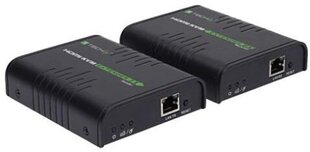 Paplašinātājs KVM Techly HDMI+USB Cat5e/6 līdz 120 m цена и информация | Кабели и провода | 220.lv