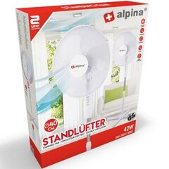 Alpina (2514) Ventilators 42W 40cm cena un informācija | Ventilatori | 220.lv