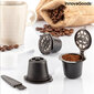 Atkārtojami lietojamas kafijas kapsulas InnovaGoods 3 gab цена и информация | Kafijas automātu piederumi | 220.lv