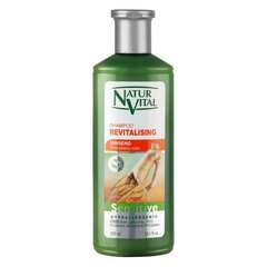 Šampūns ar žeņšeņu Natur Vital Sensitive Revitalizing 300 ml cena un informācija | Šampūni | 220.lv