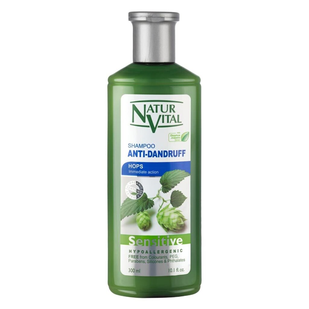 Šampūns Naturaleza y Vida Sensitive Pret-Blaugznas (300 ml) цена и информация | Šampūni | 220.lv