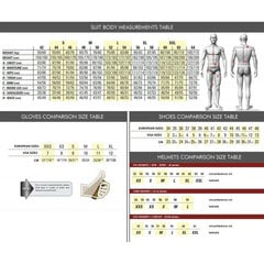 Sacīkšu kombinezons Sparco MS-5 Melns XXL izmērs cena un informācija | Moto bikses | 220.lv