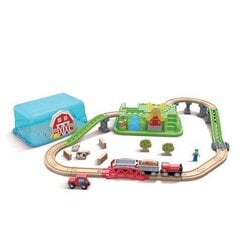 Железная дорога Hape Countryside Bucket цена и информация | Конструктор автомобилей игрушки для мальчиков | 220.lv