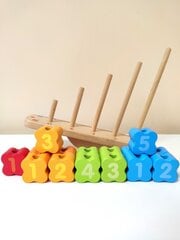 Развивающая деревянная балансировочная игра цена и информация | Развивающие игрушки | 220.lv