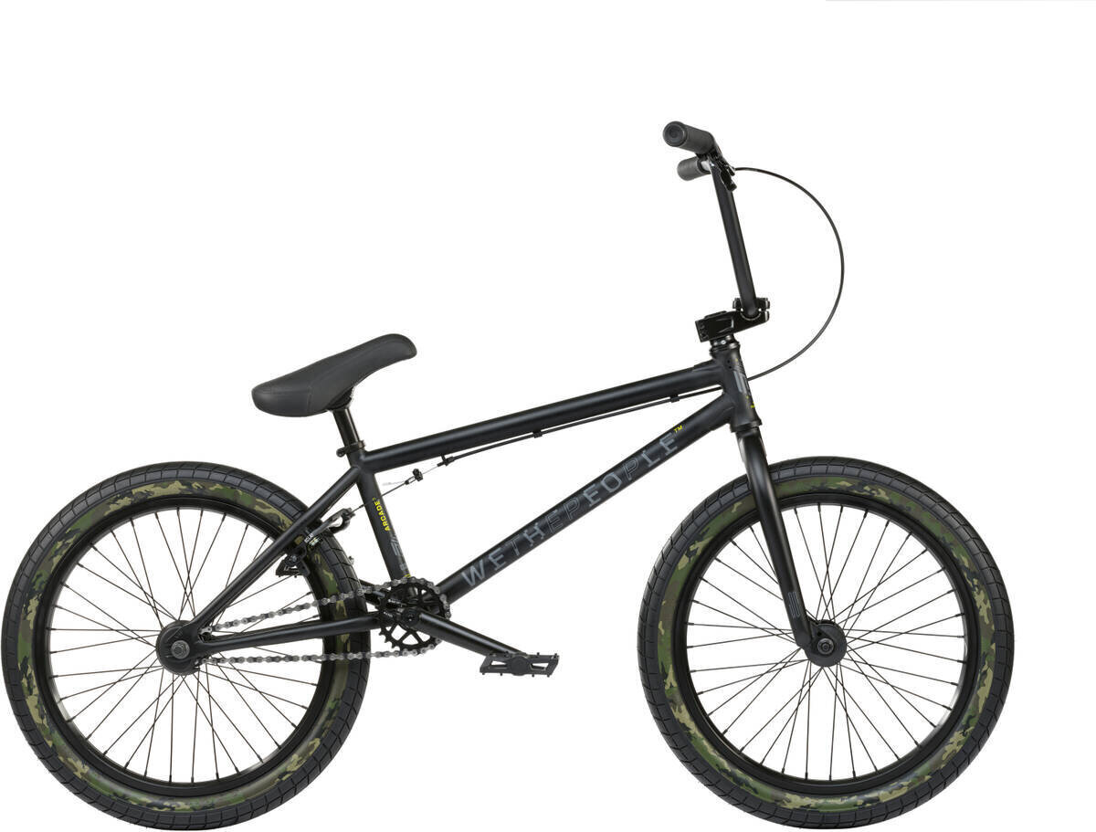 Wethepeople Arcade 20 "2021 BMX Freestyle velosipēds Matt Black cena un informācija | Velosipēdi | 220.lv