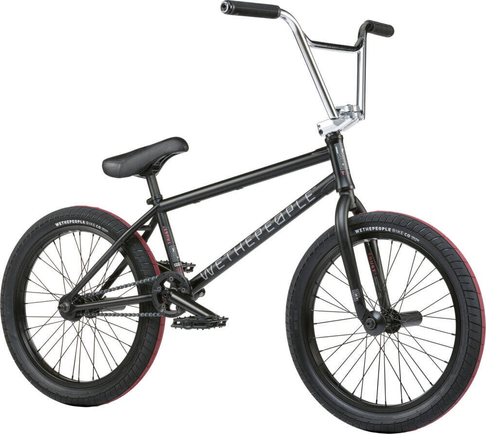 Wethepeople Trust Freecoaster 20 "2021 BMX Freestyle velosipēds, Matt Black cena un informācija | Velosipēdi | 220.lv