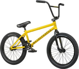 Wethepeople Justice 20 "2021 BMX Freestyle velosipēds, Matt Taxi Yellow cena un informācija | Velosipēdi | 220.lv