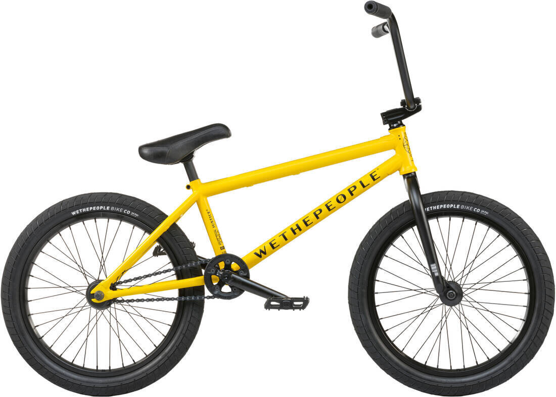 Wethepeople Justice 20 "2021 BMX Freestyle velosipēds, Matt Taxi Yellow цена и информация | Velosipēdi | 220.lv