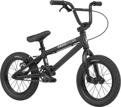 Radio Dice 14 "2021 BMX Freestyle velosipēds, Matt Black cena un informācija | Velosipēdi | 220.lv