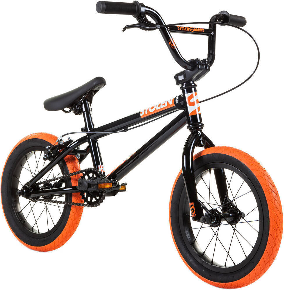 Stolen Agent 14 '' 2022 BMX Freestyle velosipēds, melns cena un informācija | Velosipēdi | 220.lv