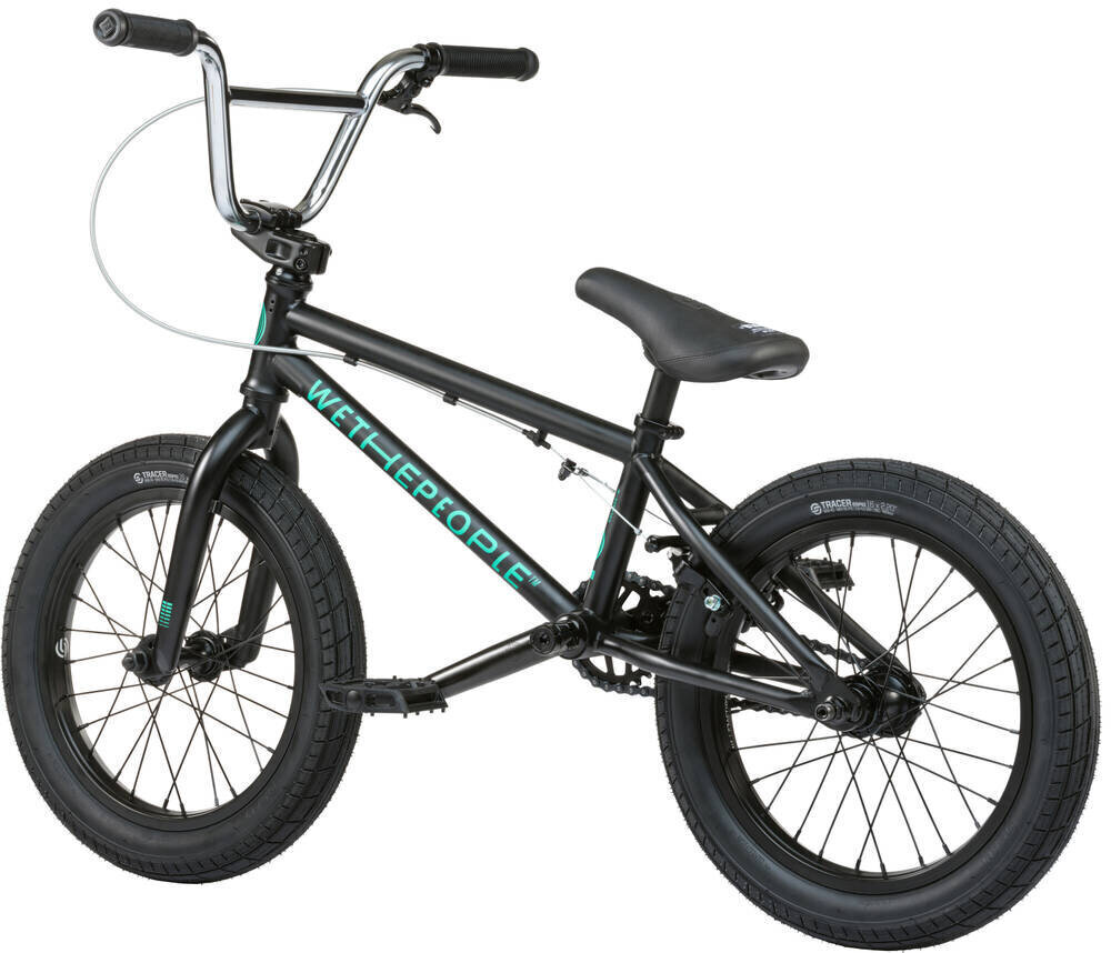 Wethepeople Seed 16 "2021 BMX velosipēds bērniem, Matt Black цена и информация | Velosipēdi | 220.lv
